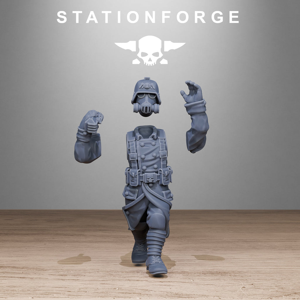 3D Printed GrimGuard Light Artillery by Stationforge Miniatures