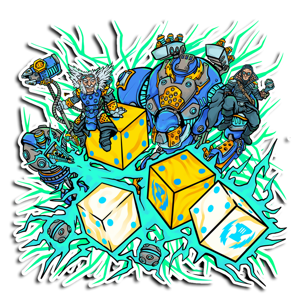 Premium Vinyl Stickers | Officially Licensed Warmachine