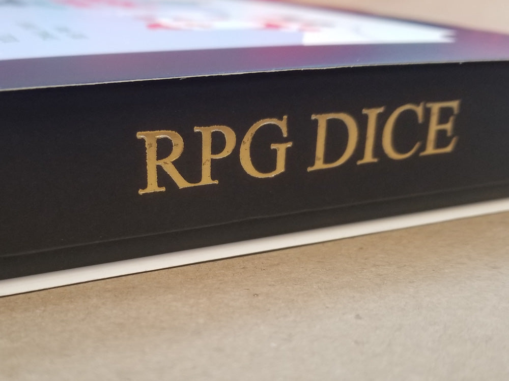 (Acrylic) 7-Dice Sets Gift Box | 5 Sets, Different Colors, Dungeons & Dragons Dice