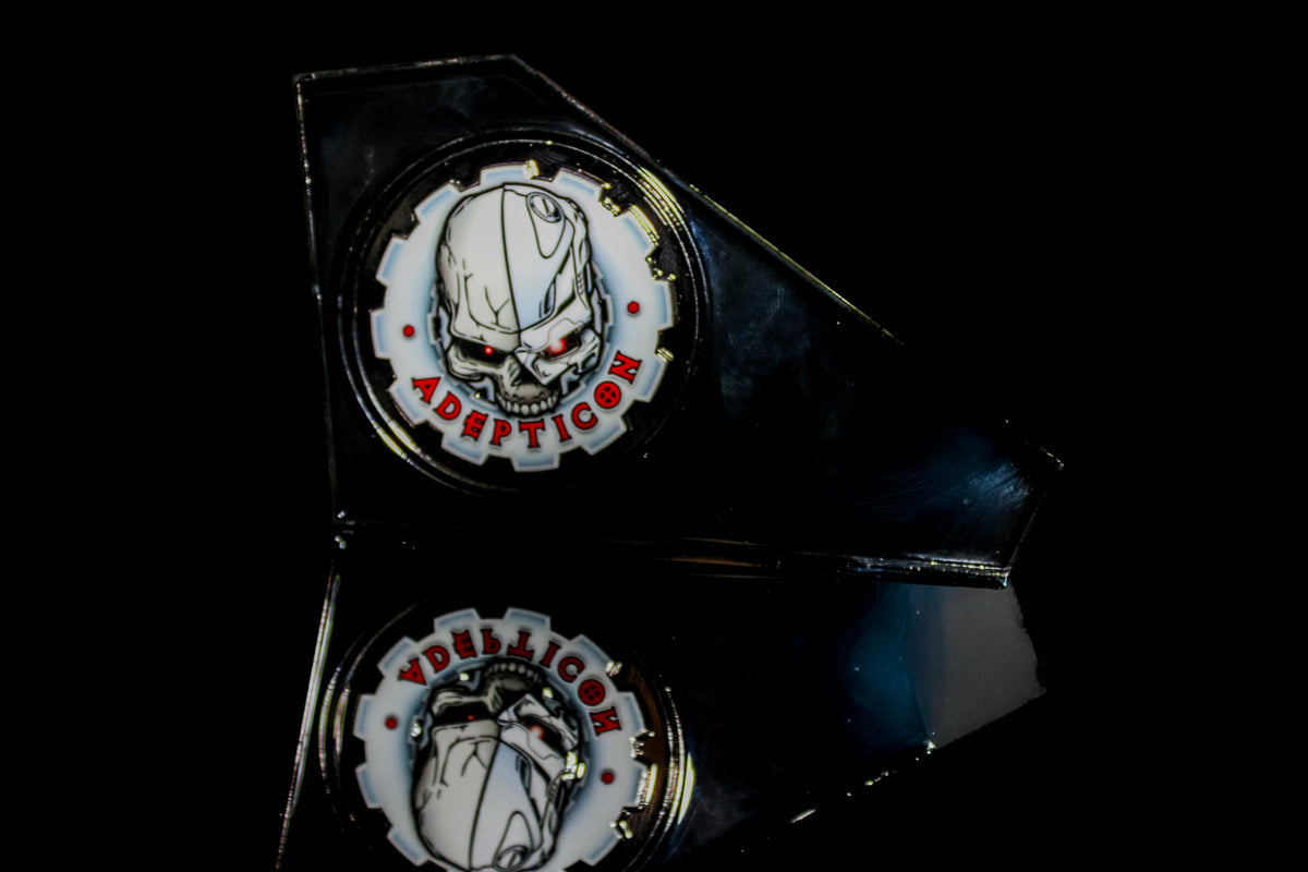 Adepticon | Metal Combat Gauge | Baron Coin™ Compatible