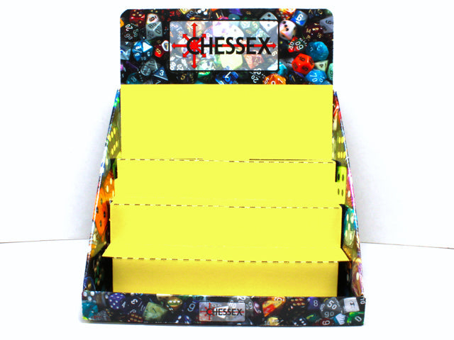 Full Color Dice Set Display (holds up to 28 dice sets in crystal cubes) [29981]