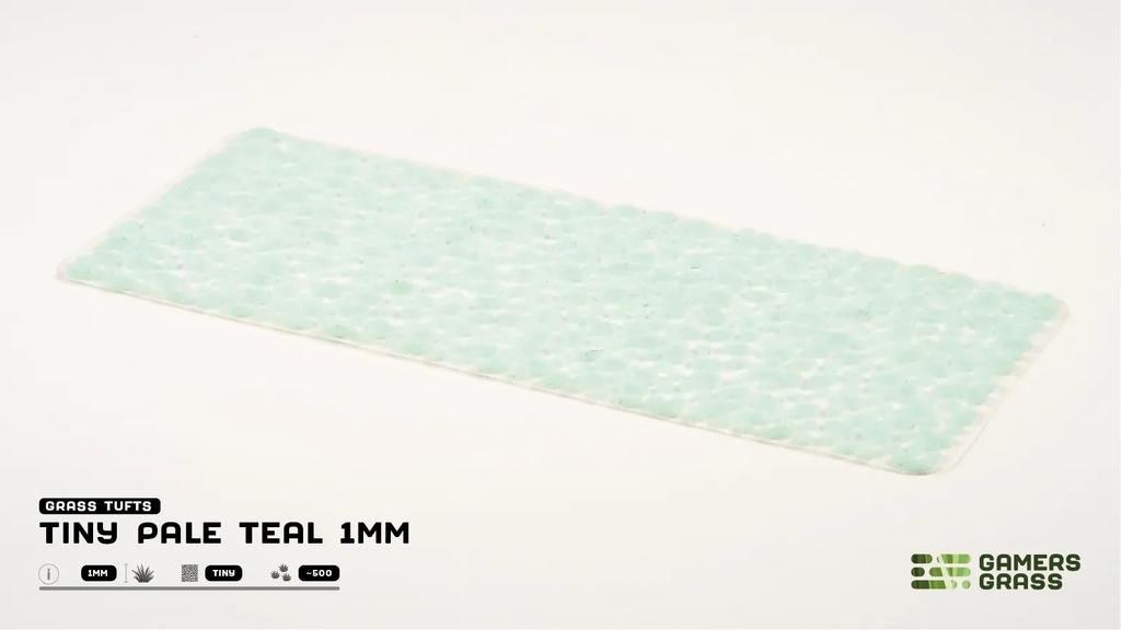 Gamers Grass | Tiny Tufts | Pale Teal (1mm)