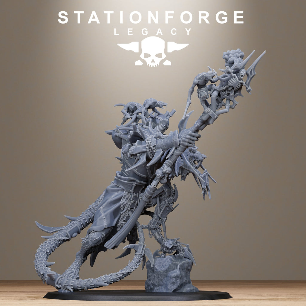 3D Printed Rotfang King by Stationforge Legacy Miniatures
