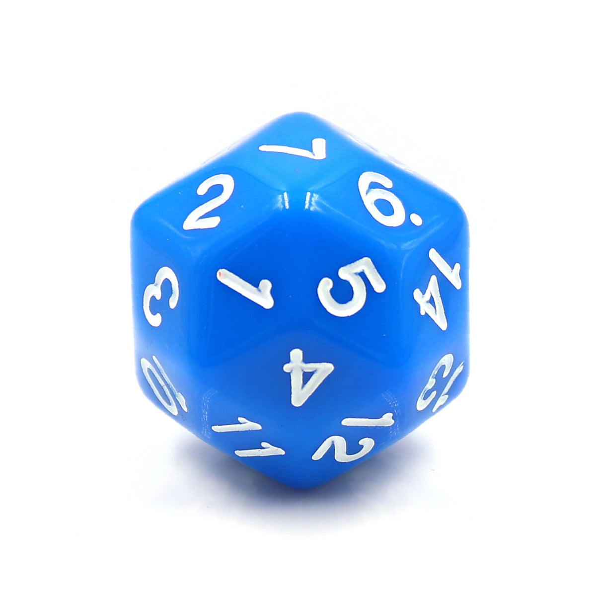 D30 Blue Opaque Single Die 30 Sided/s by HDdice / HengDadice