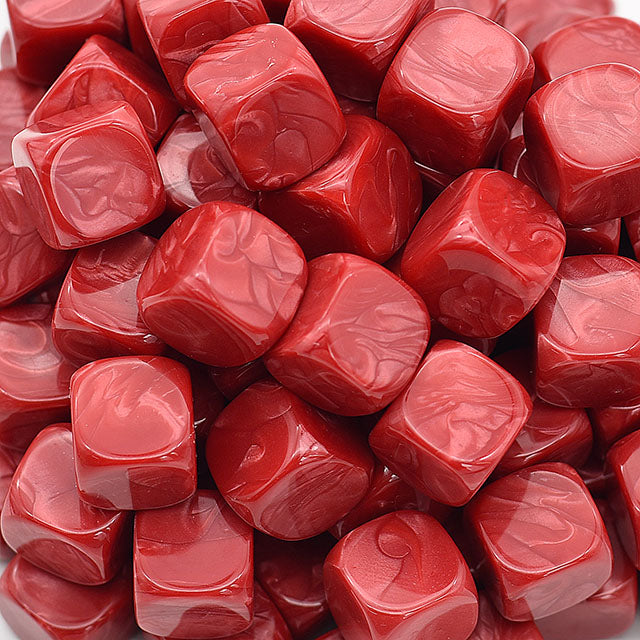 Pearl Red Blank 16mm d6 (sold per piece)