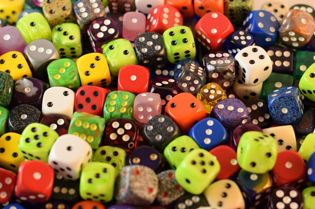 Random d6 Gaming RPG Yahtzee Dice Multi Colors Sizes Quality