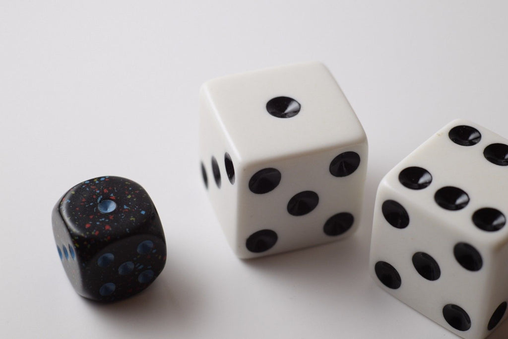 Jumbo 25mm 1 inch White (1) Dice RPG Board Game D6 Koplow Large Huge Dice