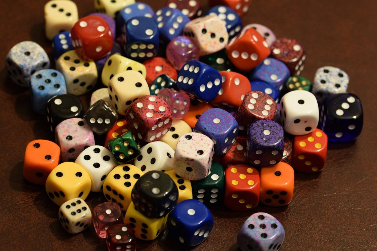 Random d6 Gaming RPG Yahtzee Dice Multi Colors Sizes Quality