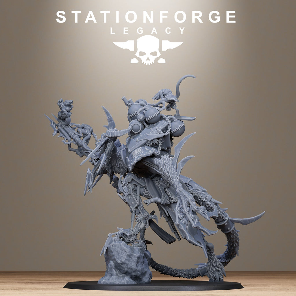 3D Printed Rotfang King by Stationforge Legacy Miniatures