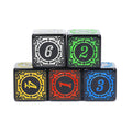 Magic Burst 16mm d6 Number Dice (Various colors)