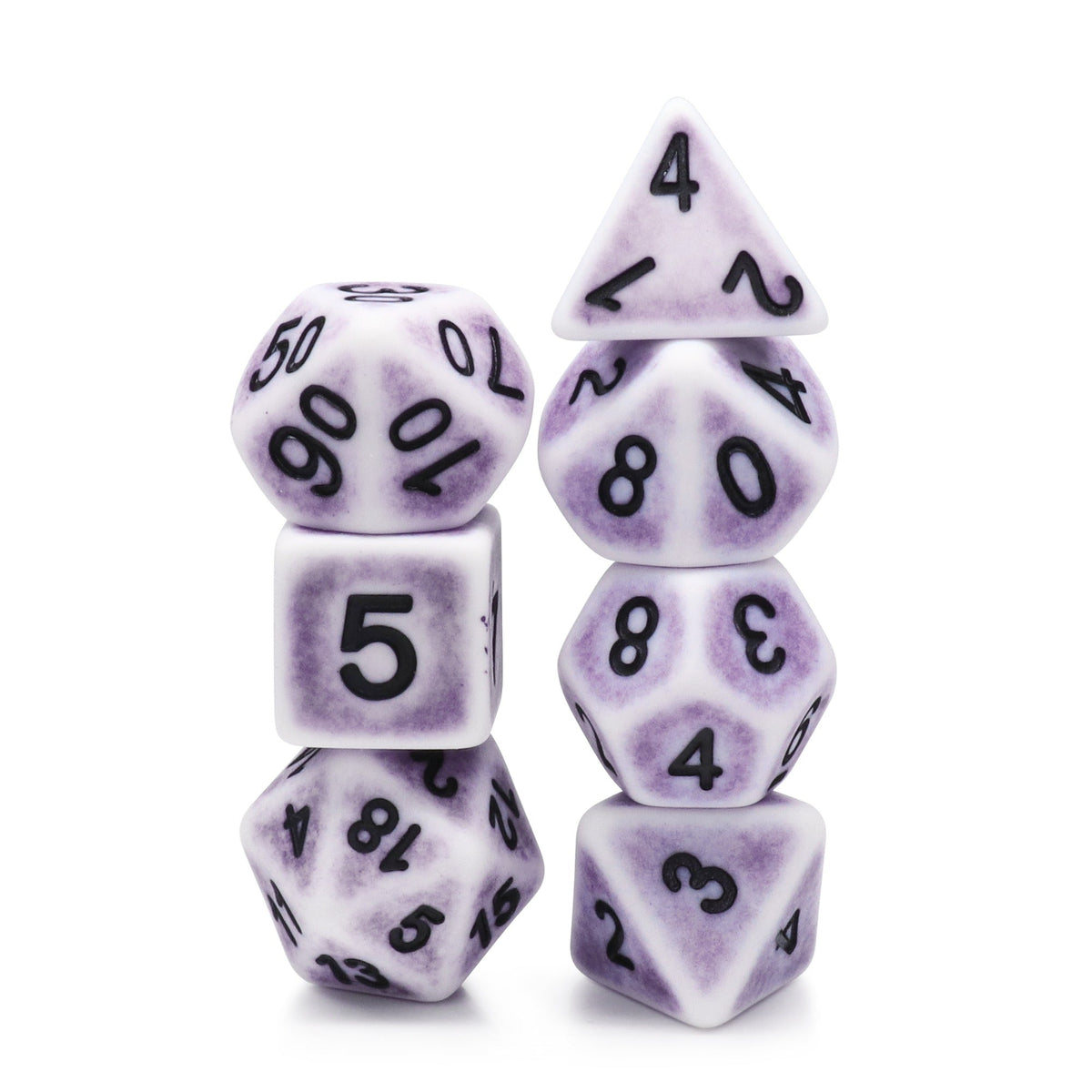 Lavender Ancient 7-Dice Set