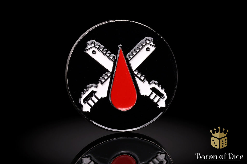Chain Blades | Metal Combat Gauge | Baron Coin™ Compatible