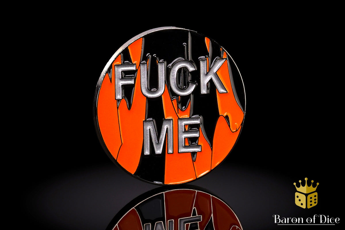 40mm Baron's Coin™ | F**k Me | Silver