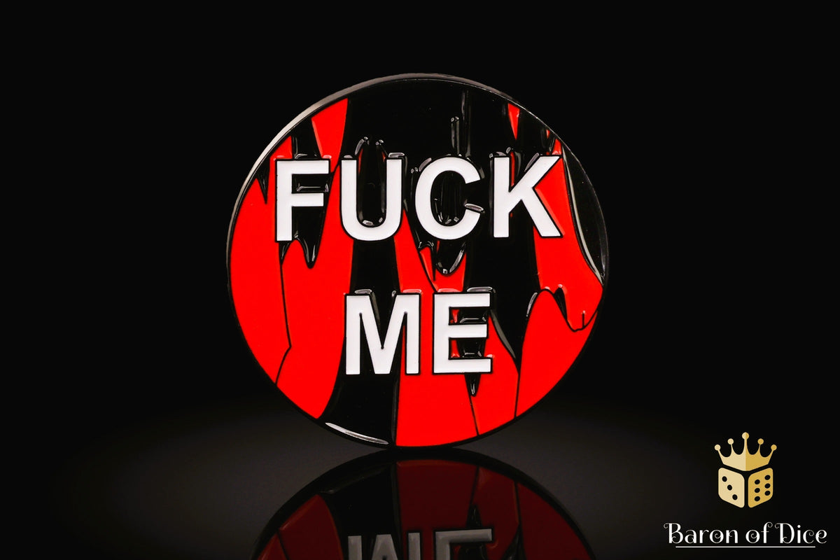 40mm Baron's Coin™ | F**k Me | Red