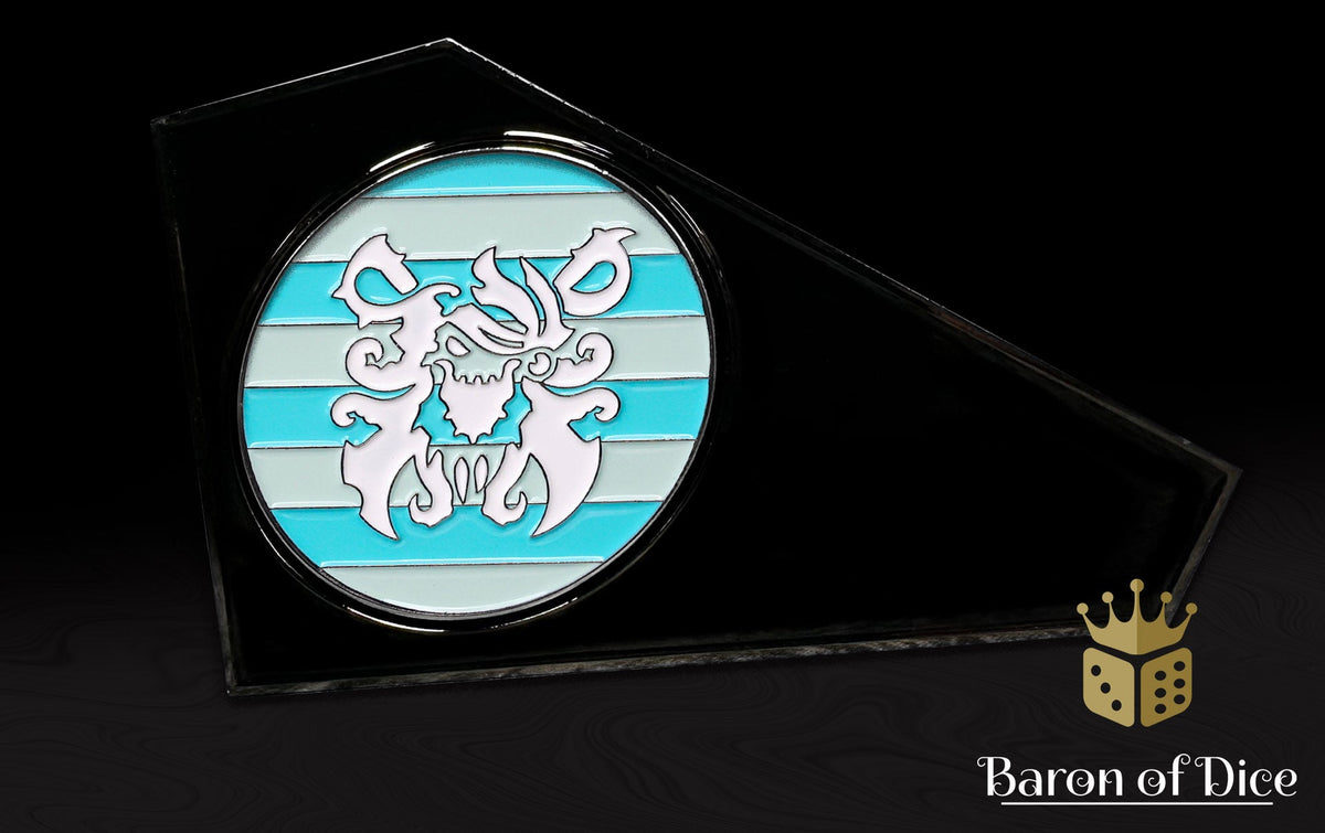 Brineblood Marauders | Warmachine | Metal Combat Gauge | Baron Coin™ Compatible