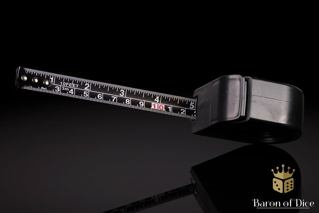 Sea Monsters | Wargaming Tape Measure | Baron's Coin™ Compatible