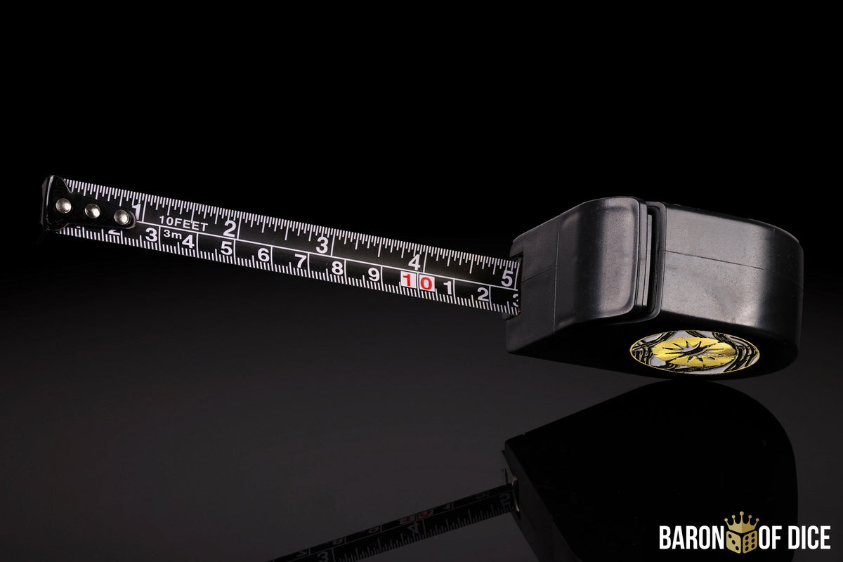 Trench Crusade: Sacred Affliction | Wargaming Tape Measure | Baron's Coin™ Compatible