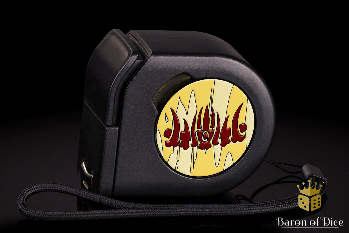 Bone Crown | Wargaming Tape Measure | Baron's Coin™ Compatible