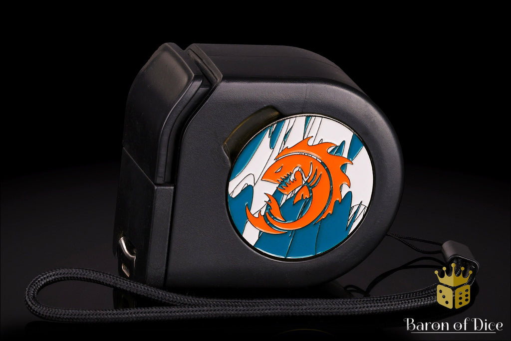 Sea Monsters | Wargaming Tape Measure | Baron's Coin™ Compatible