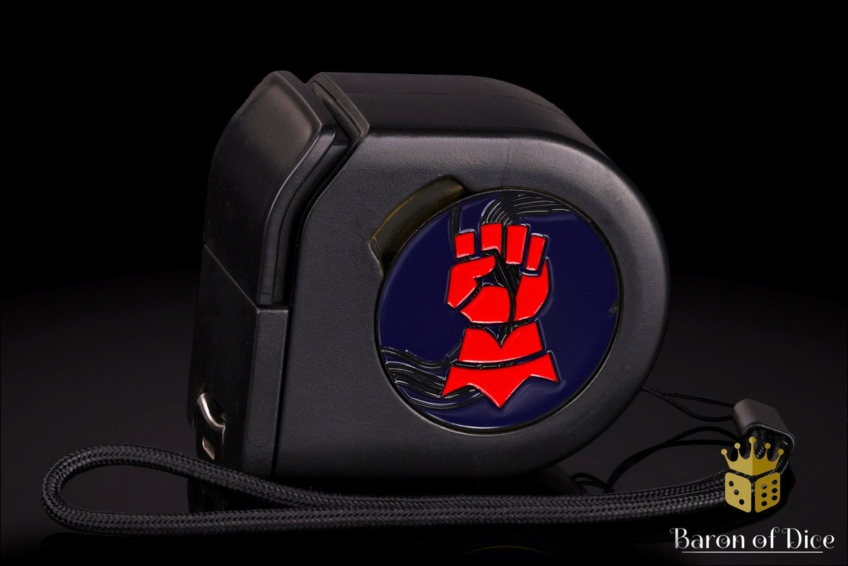 Righteous Hands | Wargaming Tape Measure | Baron's Coin™ Compatible
