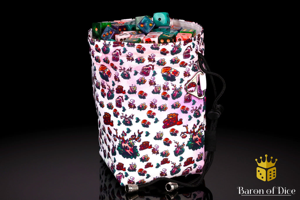 Woodland Beast | Spring | Luxury RPG Dice Bag | Large