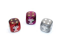 Meh Goat d6 Pipped Dice 16mm | Custom D6 Dice with Goats (sold per die)