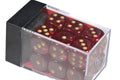 Borealis Magenta/gold Numbers 16mm Block d6 (27624) Chessex