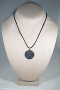 Silver Viking Icelandic Vegvisir Helmet In Runic Circle Pendant Compass Amulet Necklace