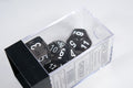New Smoke/White Translucent 7-Die Chessex Sets Made in Germany CHX 23078