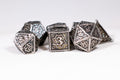Orion's Silver 7-Dice Metal Set {North Star Dice Collection}