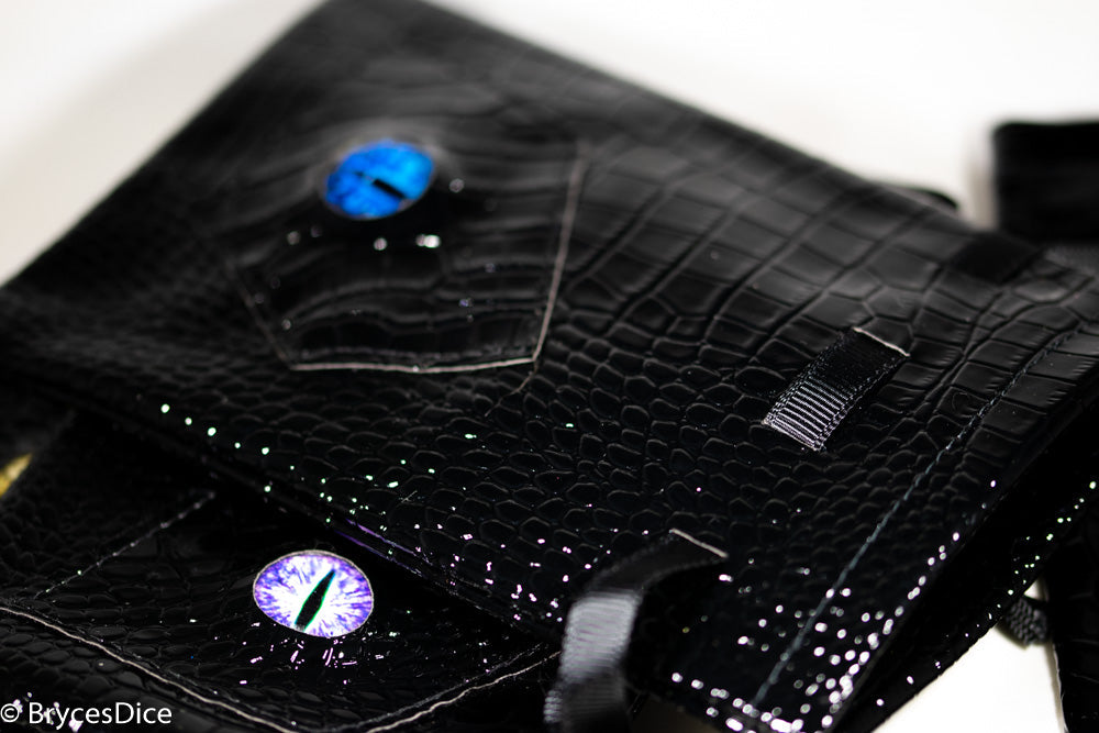 Dragon Scale Dice Bag 6x4 Inch w/Dragon Eye