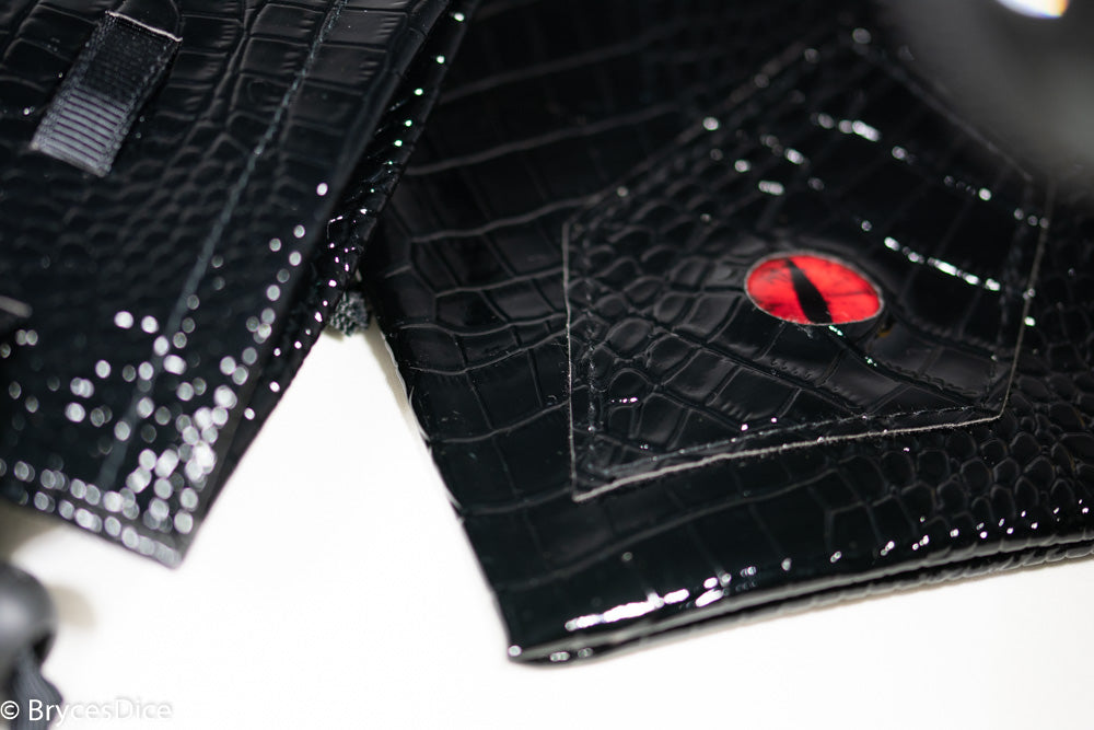 Dragon Scale Dice Bag 6x4 Inch w/Dragon Eye