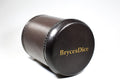 Handmade Leather Dice Cup (Dark Brown)