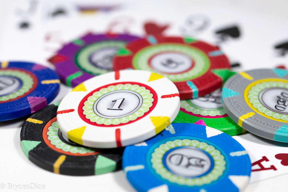 13.5g 'Basic' Poker Chip (1) White/red/yellow