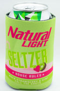 Natural Light Seltzer Cooler  Fits 12 oz Aluminum Can Coozie House Rules