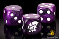 Alien Dice | Purple & White