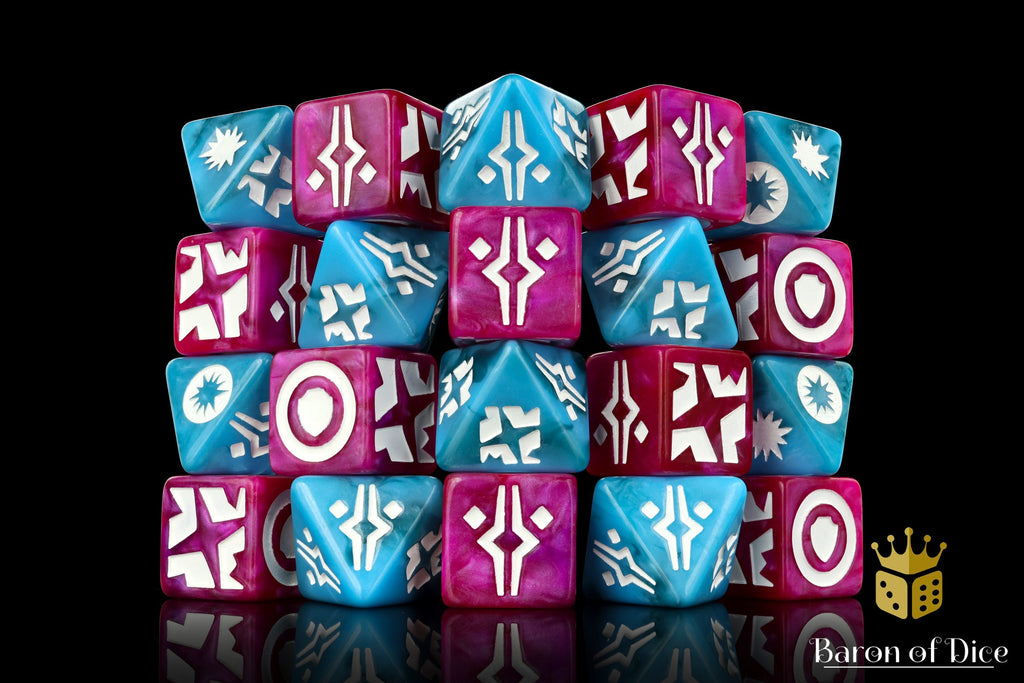 Alien Icon Galactic Skirmish Dice - Set of 20
