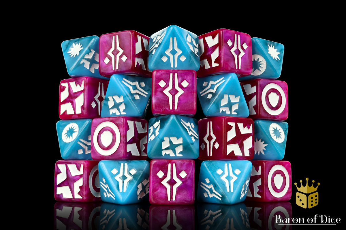 Alien Icon Galactic Skirmish Dice - Set of 20
