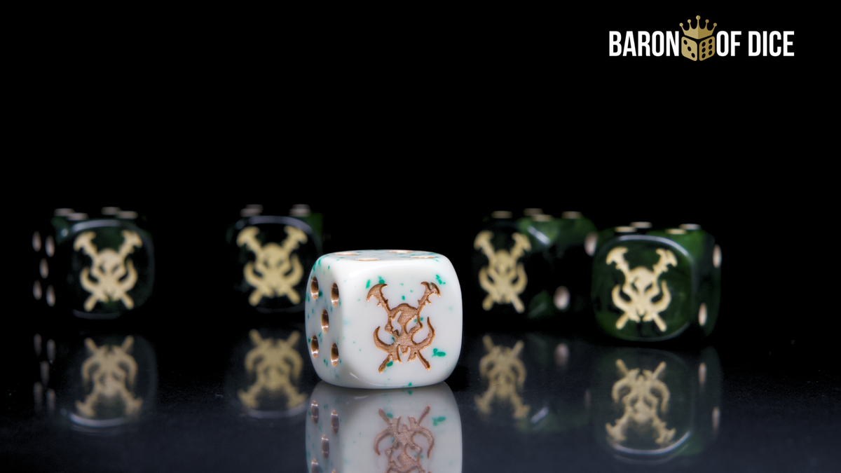Warmachine: Thornfall Alliance Official Dice Set