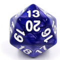 Pearl Blue Countdown/Spindown d20 22mm