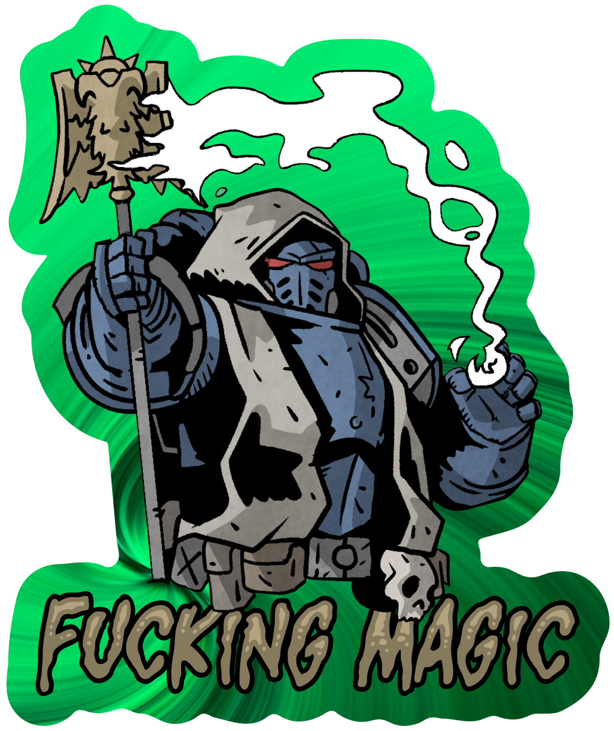 Magic Gone Wild | Premium Vinyl Stickers