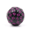 D60-Black Opaque w/Purple Numbers