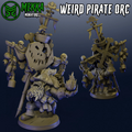 Copy of 3d Printed Weird Pirate Ork by Mekka Miniatures