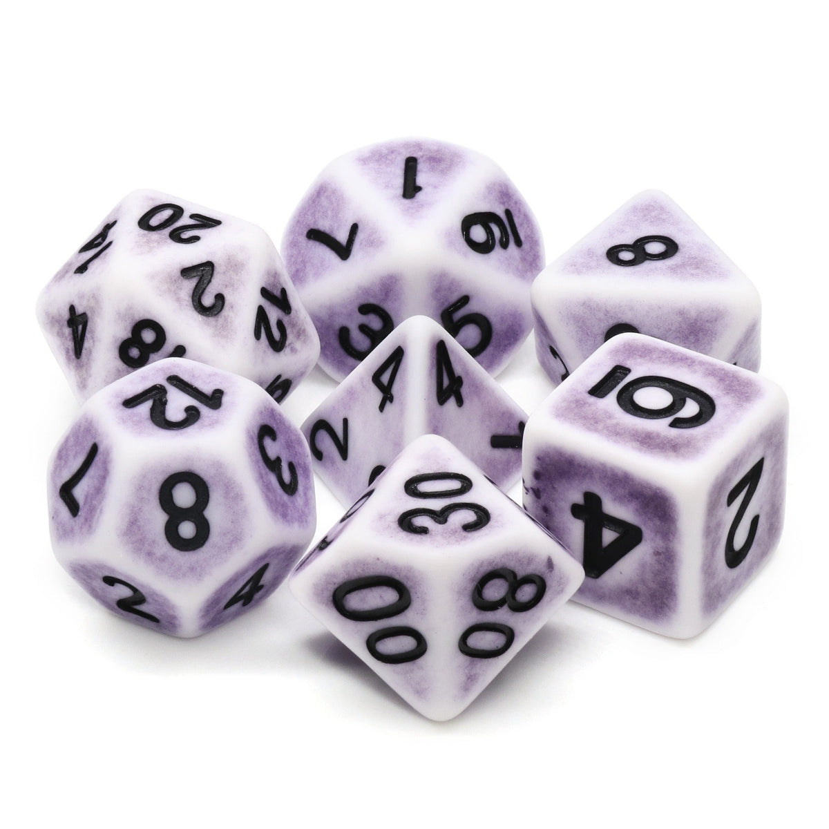 Lavender Ancient 7-Dice Set