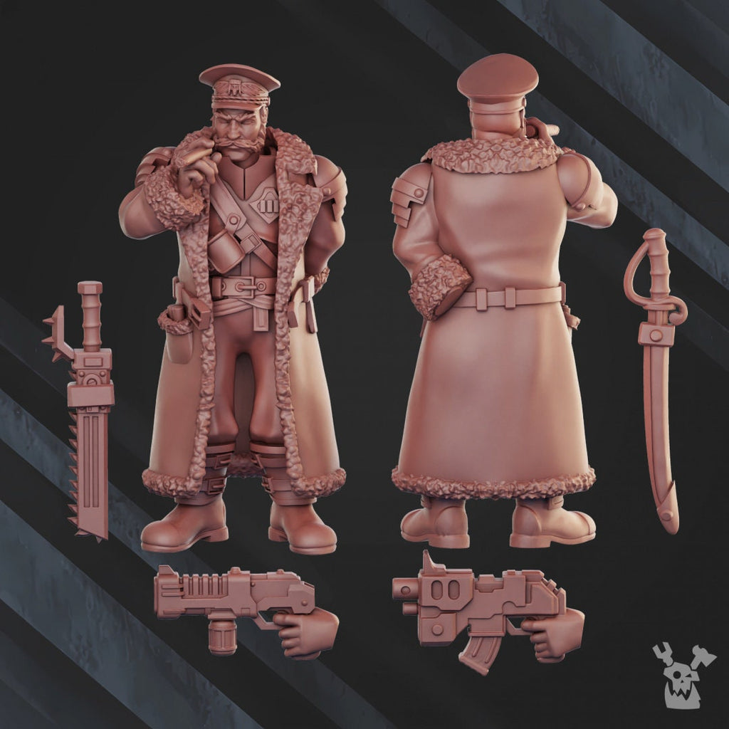 3d Printed Prosecutor Kustov by DakkaDakka