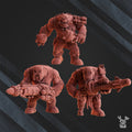 3d Printed Squad of 5 Ork Boombo Boyz by DakkaDakka