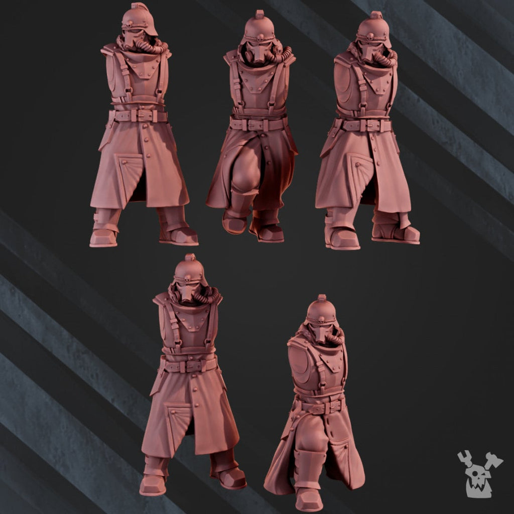 3d Printed 2nd Death Division Grenadier Squad Kit by DakkaDakka Miniatures