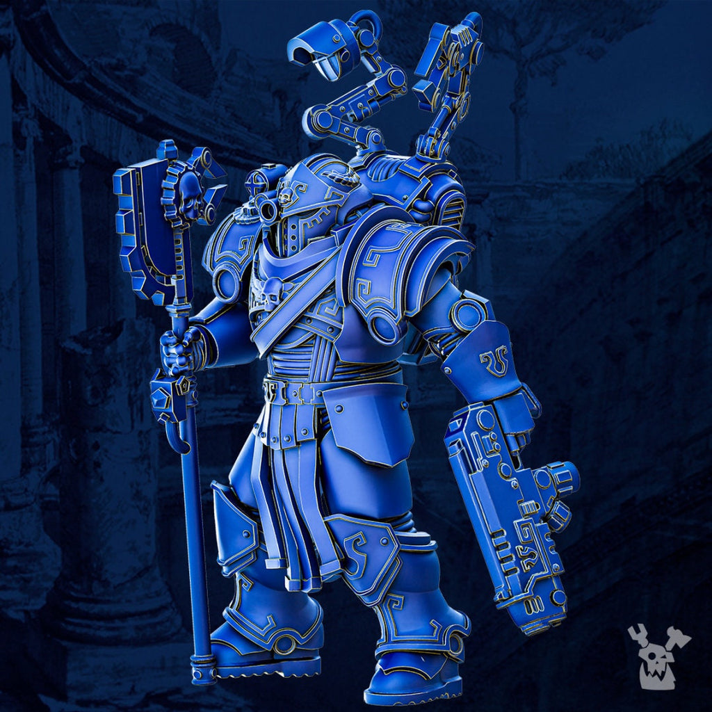3d Printed Legio Prima Victrix Mechanic by DakkaDakka