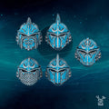 3d Printed Scylla Legion Bits - Helmet Set x5 by DakkaDakka
