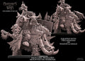 3D Printed Iron Orc Warlord on Warboar by Avatars of War